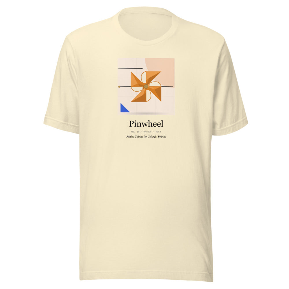 Printful mockup: Pinwheel · T-shirt