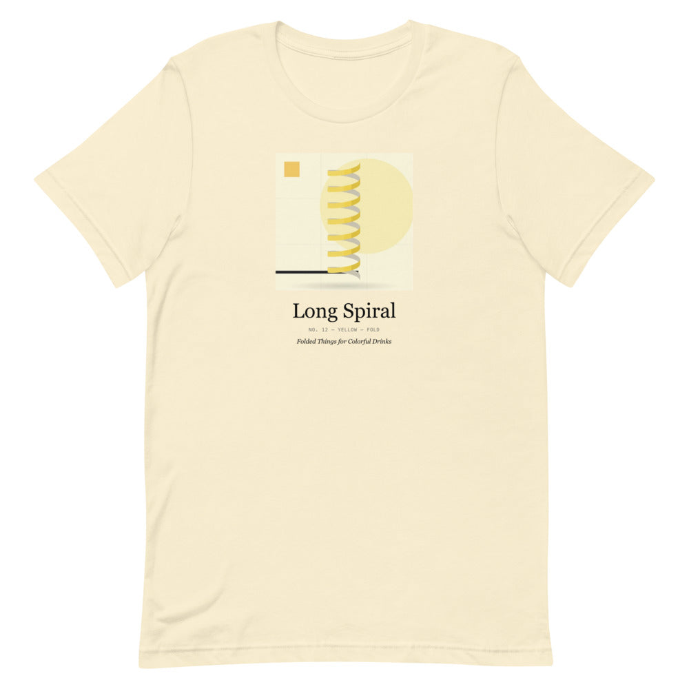 Printful mockup: Long Spiral · T-shirt (2)