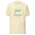 Printful mockup: Cucumber Ribbon · T-shirt