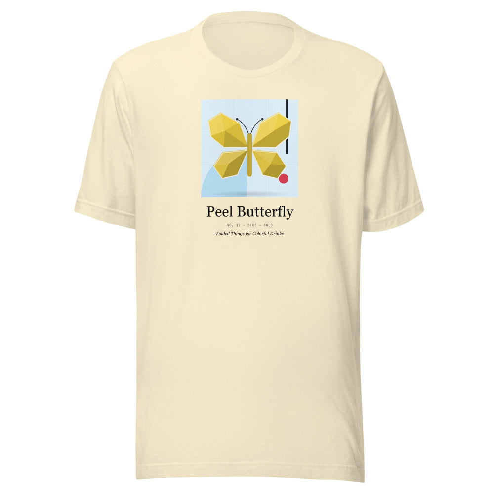 Printful mockup: Peel Butterfly · T-shirt