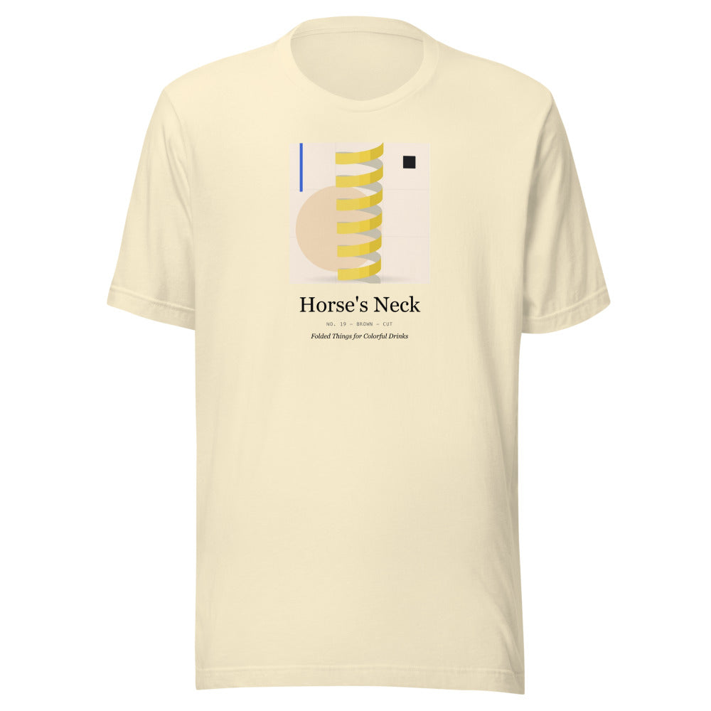 Printful mockup: Horse's Neck · T-shirt