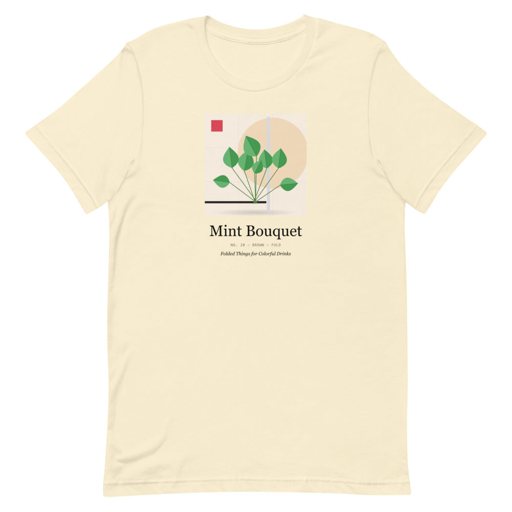 Printful mockup: Mint Bouquet · T-shirt (2)