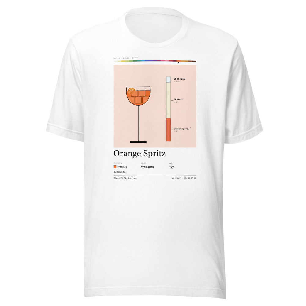 Printful mockup: Orange Spritz · T-shirt (4)