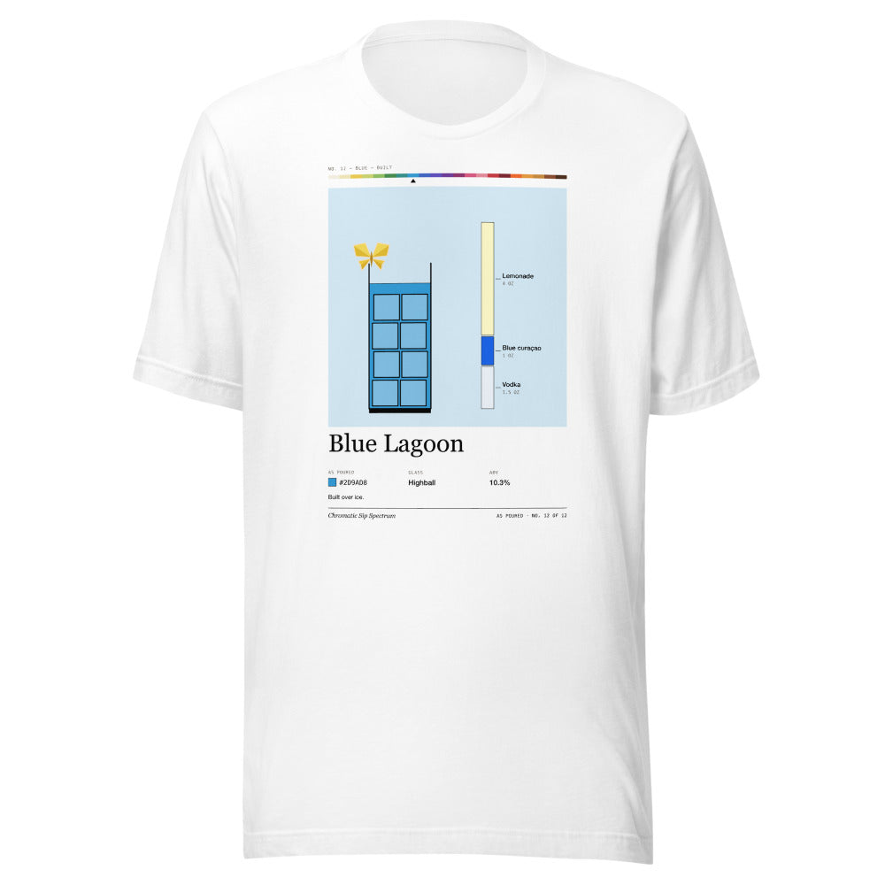 Printful mockup: Blue Lagoon · T-shirt (4)