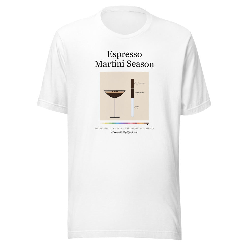 Printful mockup: Espresso Martini Season · T-shirt (4)