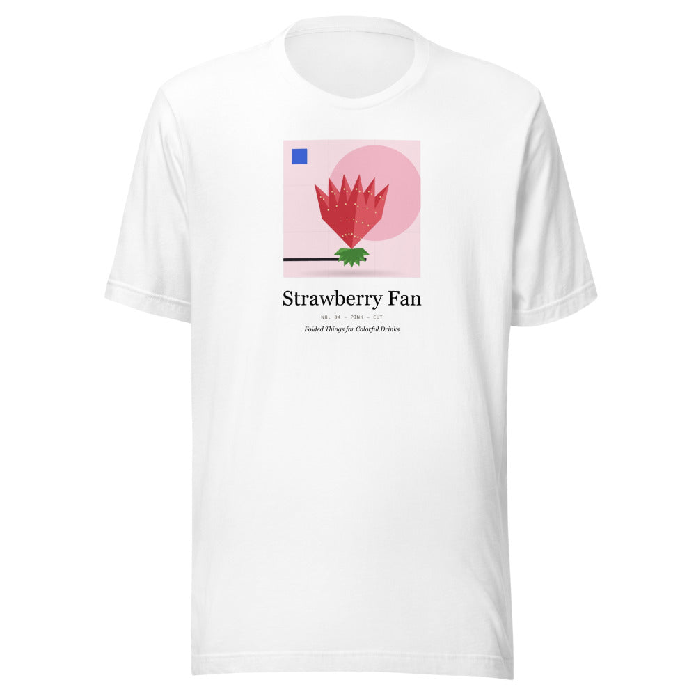 Printful mockup: Strawberry Fan · T-shirt (4)
