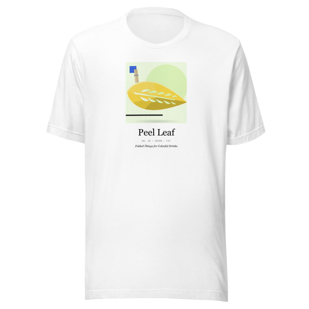 Printful mockup: Peel Leaf · T-shirt (4)