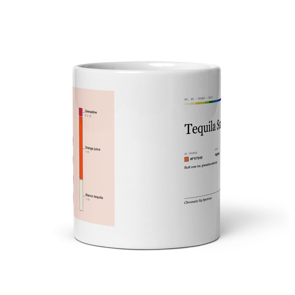 Printful mockup: Tequila Sunrise · Mug (3)