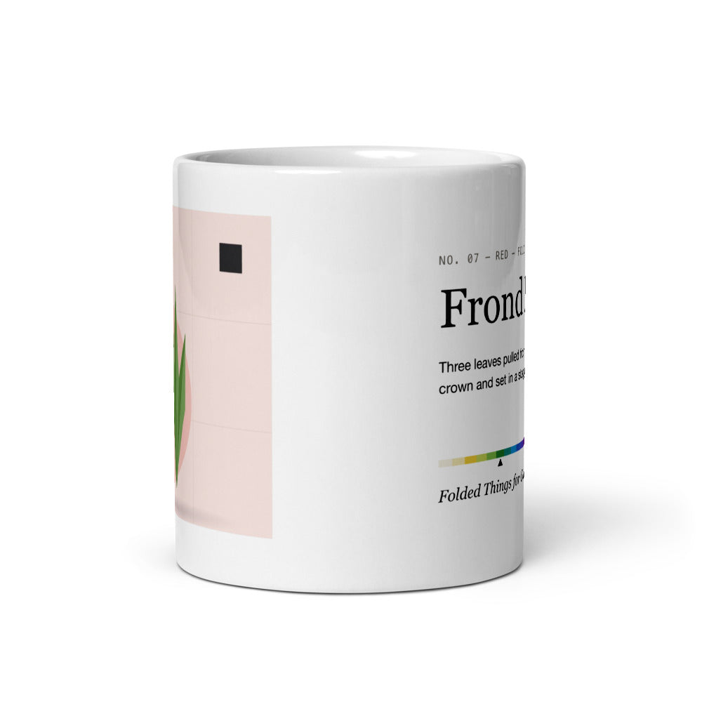 Printful mockup: Frond Fan · Mug (3)