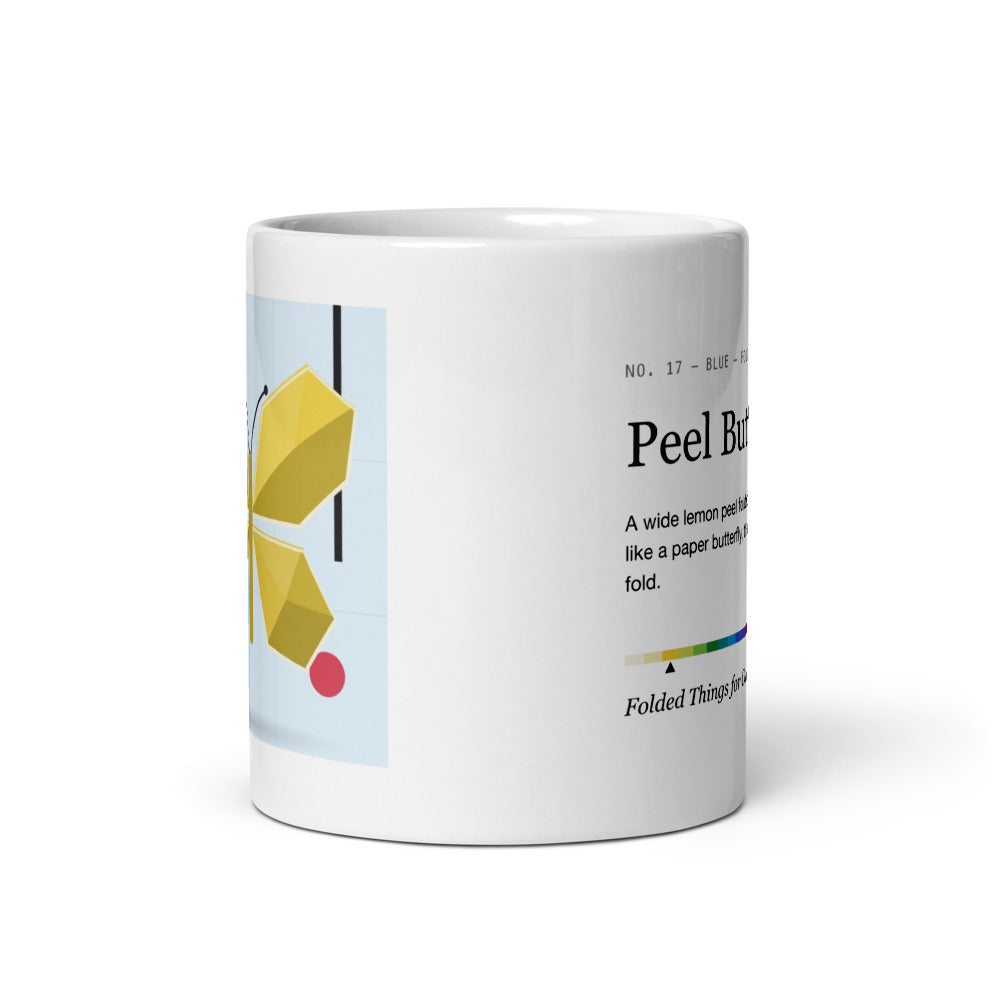 Printful mockup: Peel Butterfly · Mug (3)