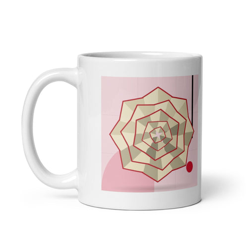 Printful mockup: Apple Rose · Mug (2)
