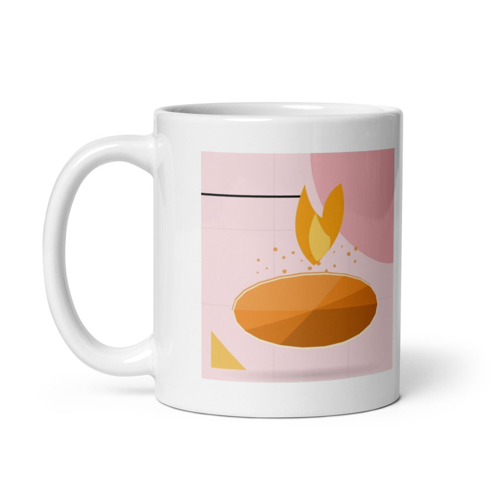 Printful mockup: Flamed Swath · Mug (2)