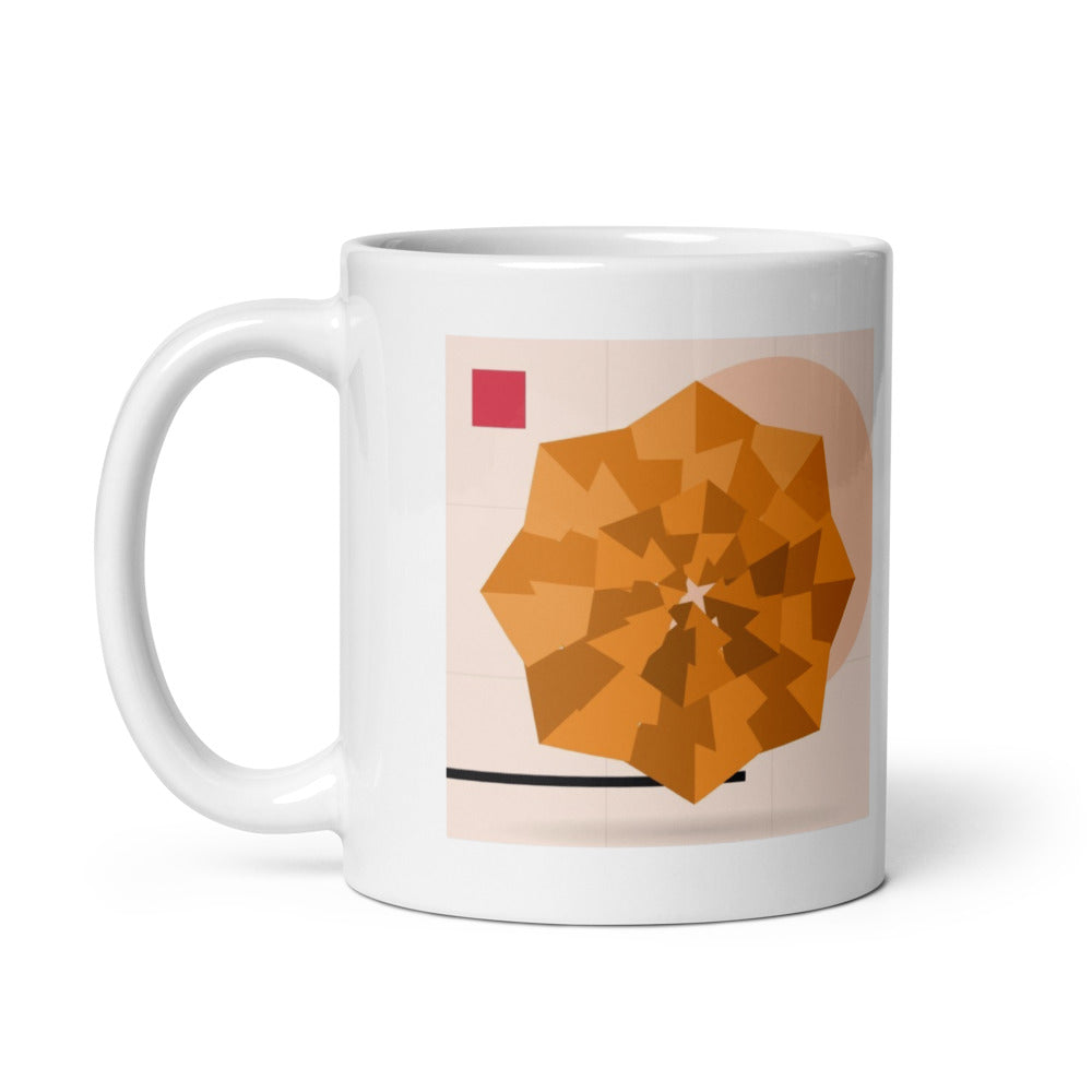 Printful mockup: Peel Rosette · Mug (2)