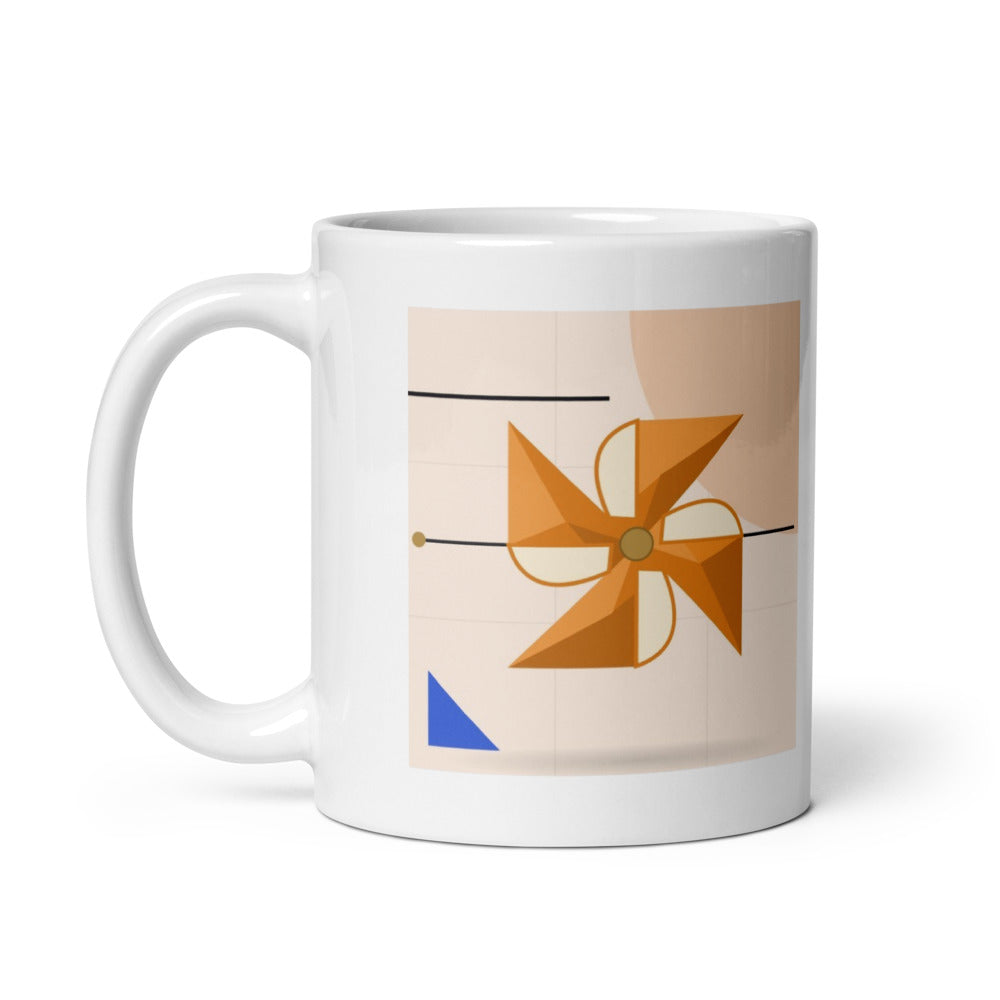 Printful mockup: Pinwheel · Mug (2)