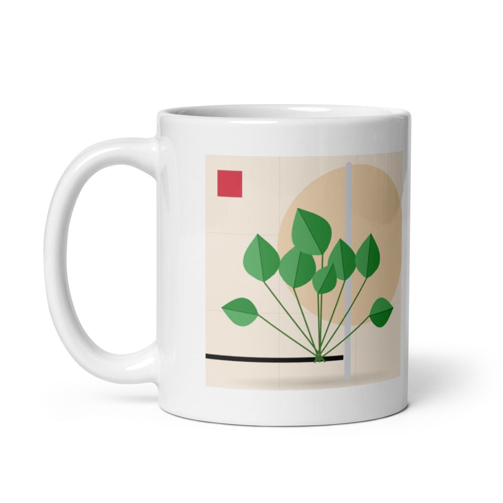 Printful mockup: Mint Bouquet · Mug (2)
