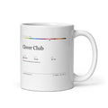 Printful mockup: Clover Club · Mug