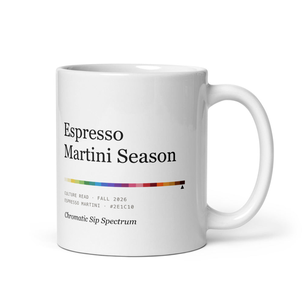 Printful mockup: Espresso Martini Season · Mug