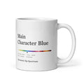 Printful mockup: Main Character Blue · Mug