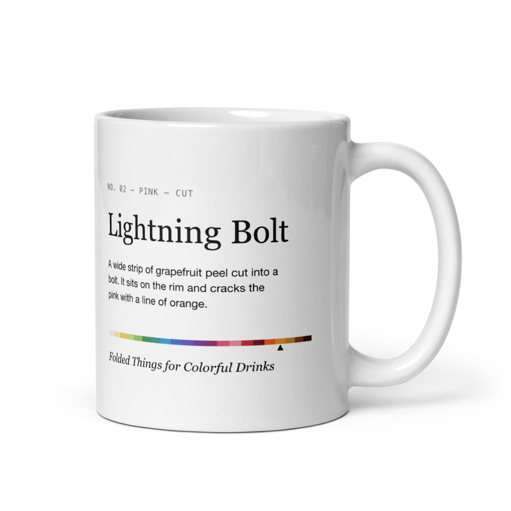 Printful mockup: Lightning Bolt · Mug