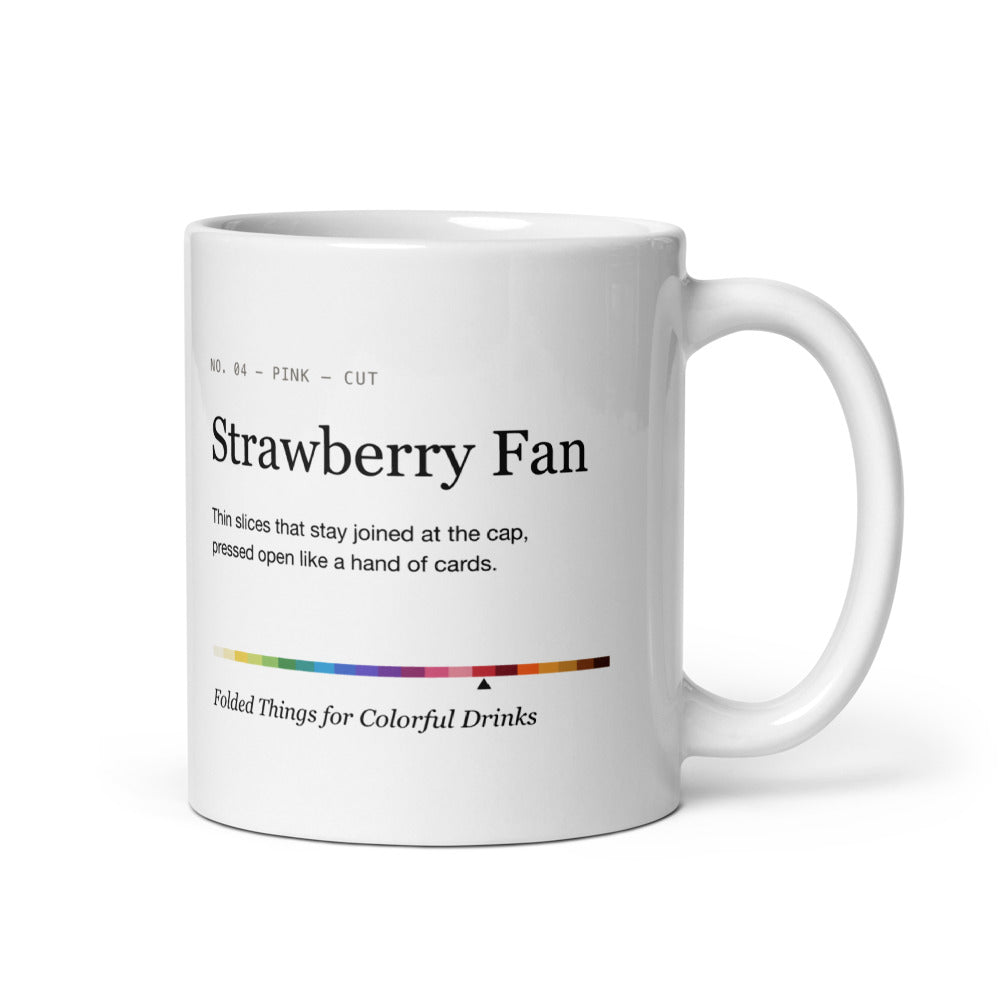 Printful mockup: Strawberry Fan · Mug