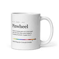 Printful mockup: Pinwheel · Mug