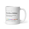 Printful mockup: Accordion Ribbon · Mug