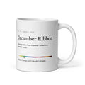 Printful mockup: Cucumber Ribbon · Mug